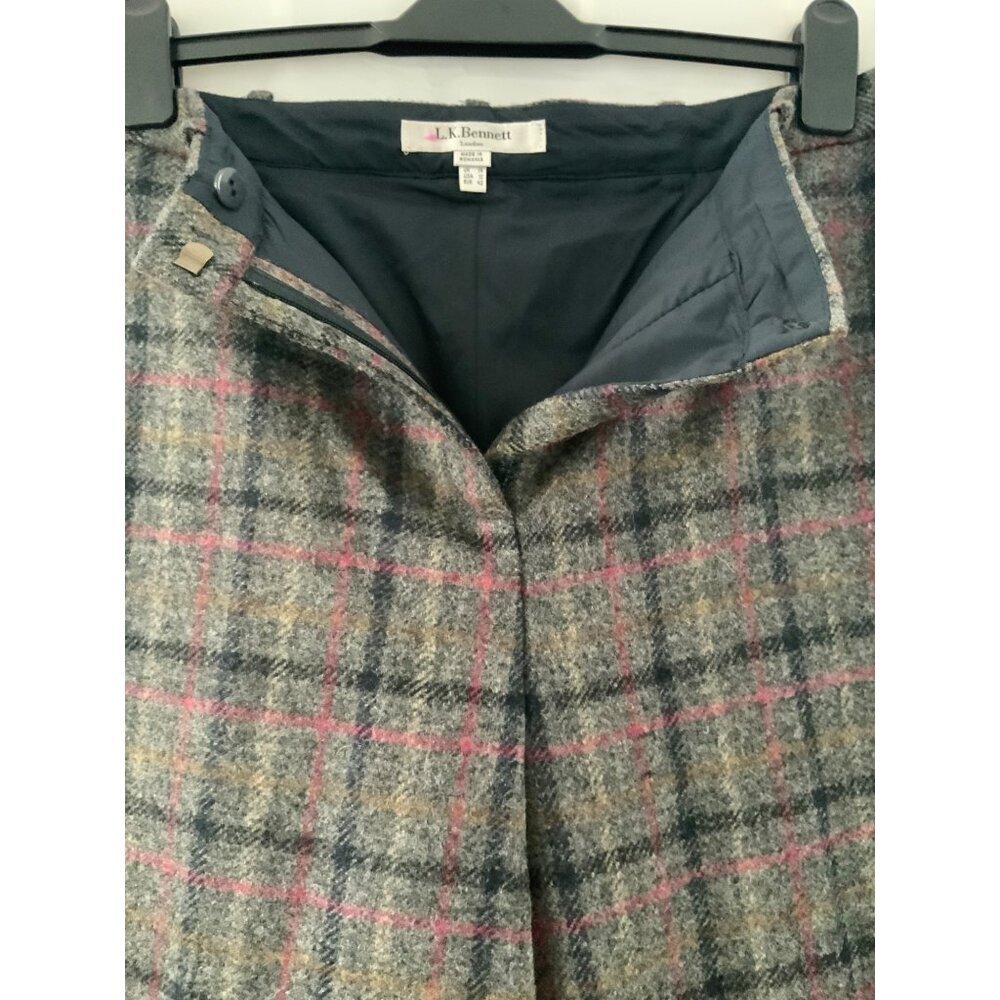 LK Bennett London women's pants  waist 34' 100% wool size 10